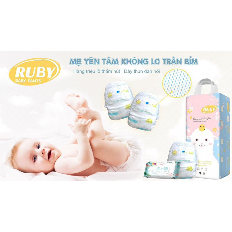 100 bỉm quần Rubikiss size M L Xl xxl Xxxl