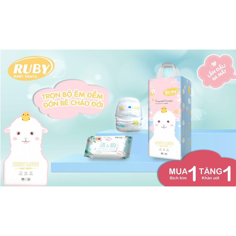 100 bỉm quần Rubikiss size M L Xl xxl Xxxl