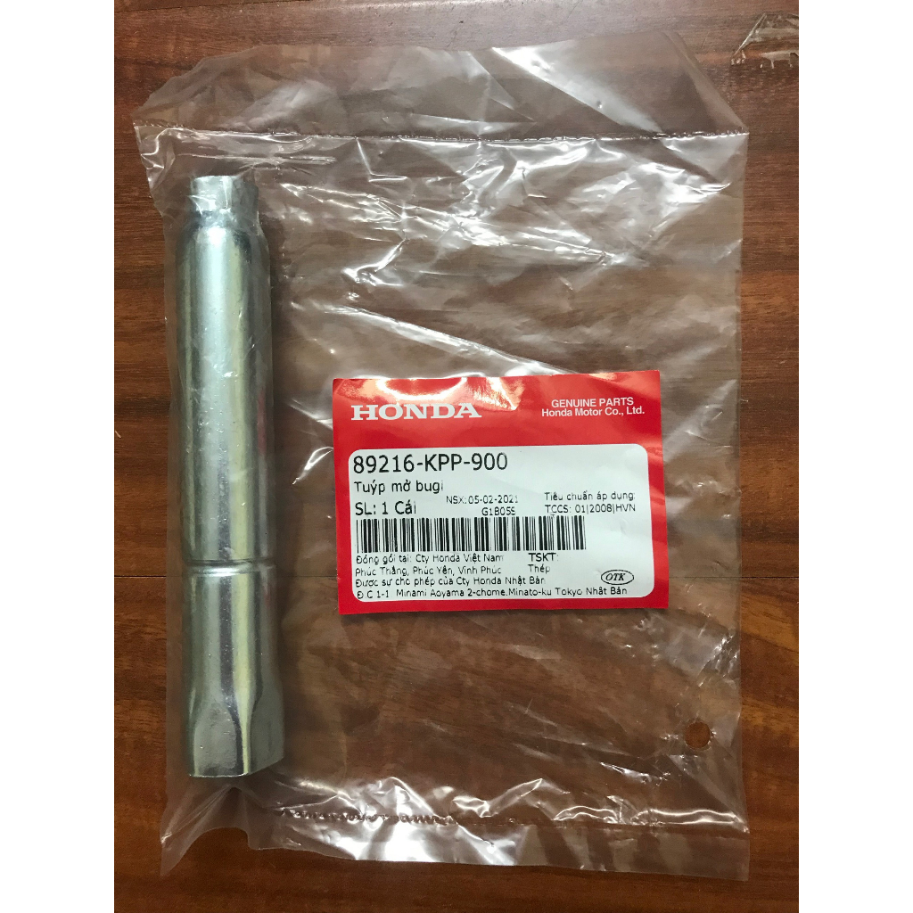 Tuýp mở/Tuýp tháo Bugi xe Winner v1/Winner X/Winner V3/Sonic/PCX Zin chính hãng Honda
