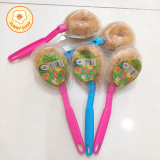 Cọ rửa, chà chảo, nồi tay cầm cán nhựa