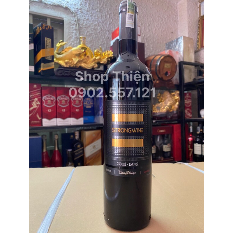 Vang Đà Lạt Đỏ Strong 15 750ml