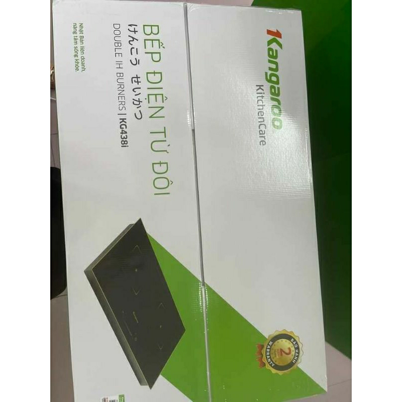 Bếp từ đôi kangaroo kg438i hàng chính hãng bảo hành 12 tháng