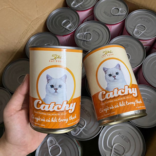 (HOẢ TỐC) Combo 6 lon pate Catchy 400g mix vị