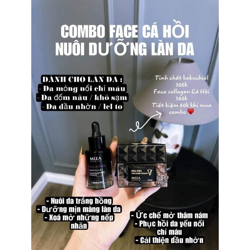 COMBO KEM FACE COLLAGEN CÁ HỒI ADN