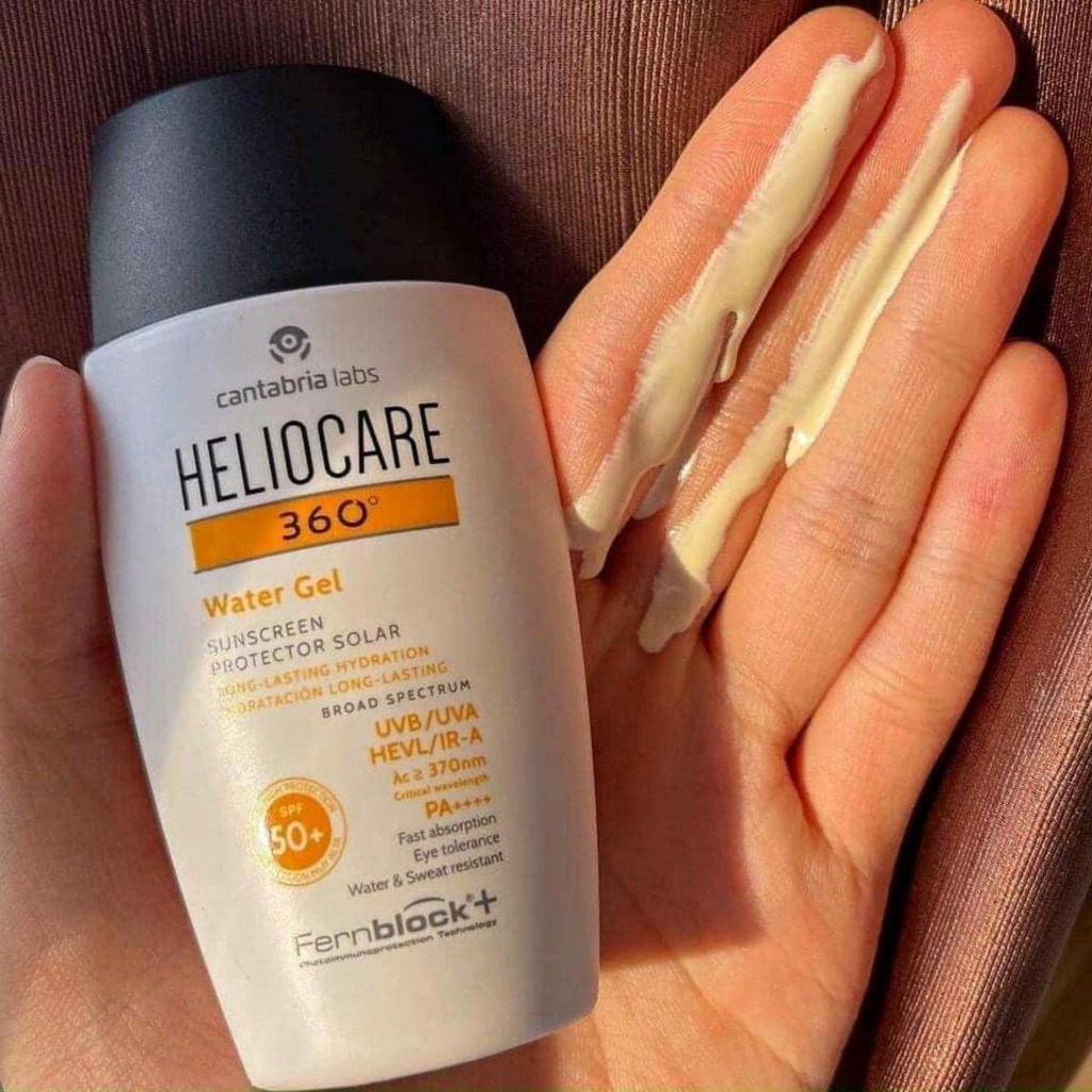 Kem Chống Nắng Heliocare 360 Water Gel Spf50+ 50ml Chính Hãng Cho Da Thường, Hỗ Hợp Và Da Dầu