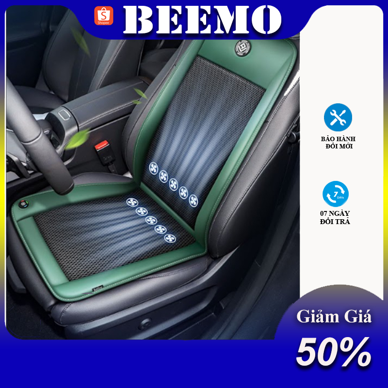 Đệm lót ghế ô tô làm mát vùng lưng và mông,Đệm quạt điều hòa tự động bật tắt khi có người ngồi,Tấm lót ghế xe hơi