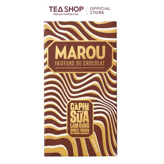 Marou: socola cà phê sữa - thanh 80g