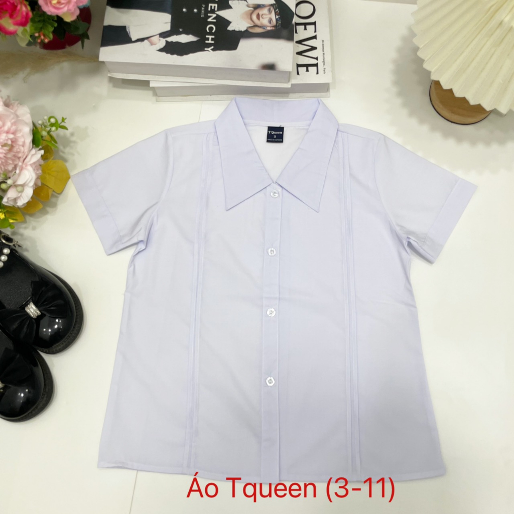 Set Đồng phục học sinh - Quần áo học sinh nữ - Áo sơ mi nữ học sinh - Chân váy học sinh - Danangsale