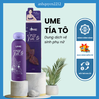 Dung dịch vệ sinh phụ nữ tía tô ume ngọc trinh chính hãng