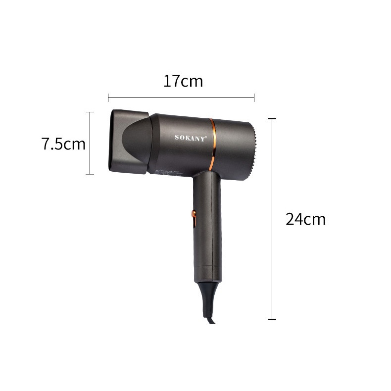 Máy sấy tóc, tạo kiểu tóc SOKANY chính hãng, công suất lớn phù hợp cho cả gia đình và salon tóc - Bảo hành 12 tháng
