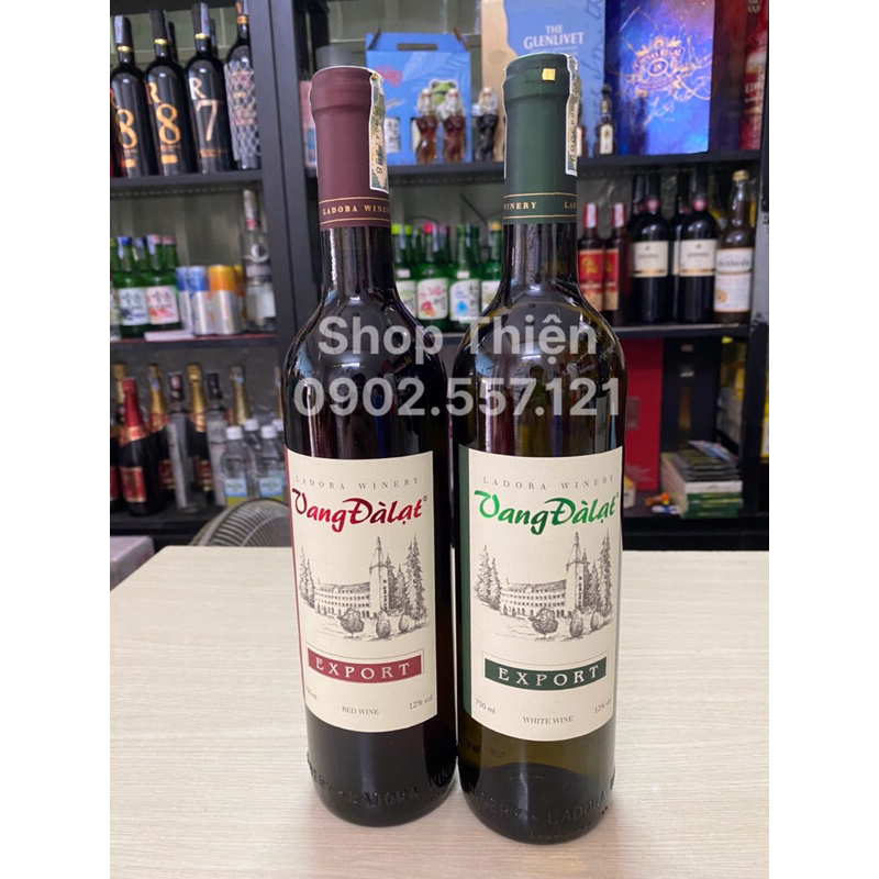 Vang Đà Lạt Export Trắng 12 750ml