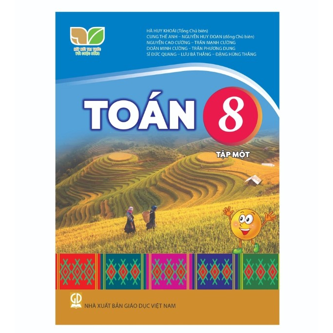 Sách - Toán Lớp 8 Tập 1 - Kết nối (Giáo Dục) Kèm 5 vở ruột kẻ ngang A5 70gsm 80