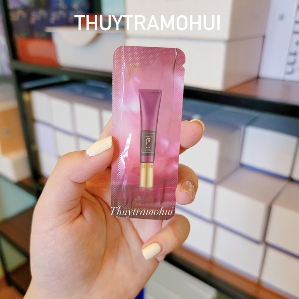 Combo 30 gói 𝐁𝐚̀𝐧 𝐥𝐚̀ 𝐭𝐫//𝐢̣ 𝐧𝐡𝐚̆𝐧 𝐖𝐡𝐨𝐨 đỏ Whoo Intensive Wrinkle Concentrate 1ml