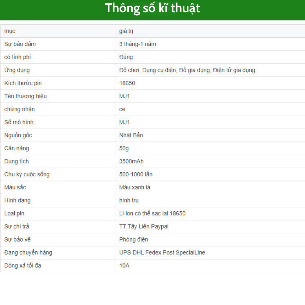 Cell Pin Li-ion 18650 Sạc Dự Phòng 2200mah Mới Chính Hãng