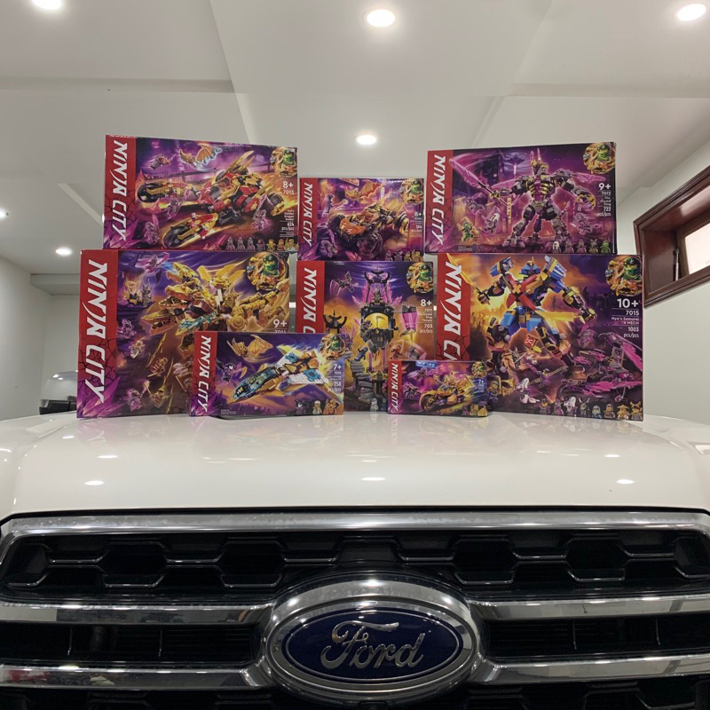 Mô hình lắp ráp Ninjago 7013 71773 Dragon Raider - Đồ chơi lắp ghép xếp hình Ninja City Xe rồng của Kai