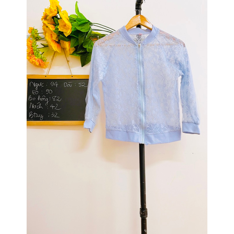 Áo Khoác Lưới, Hai Lớp Mỏng, 2hand