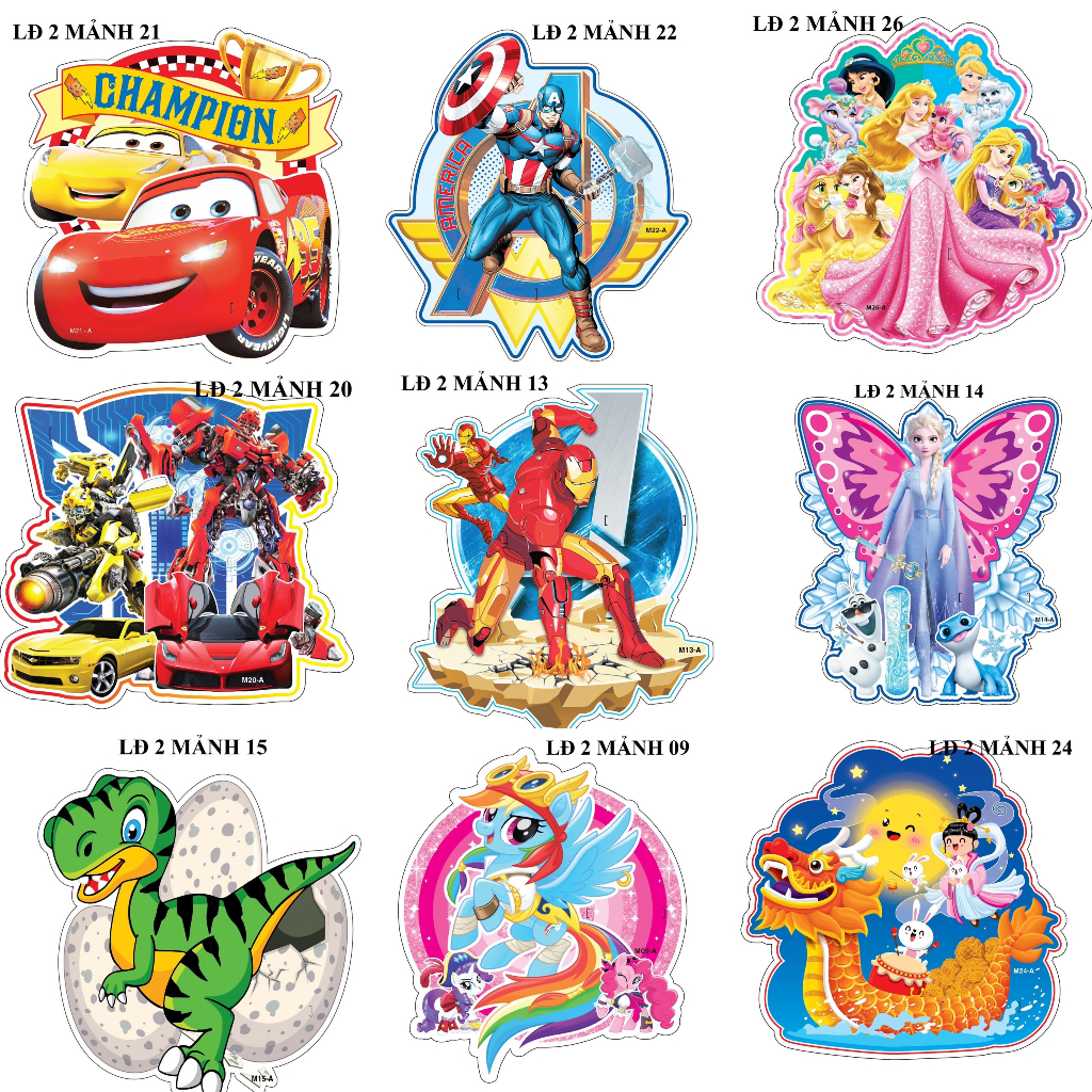 Lồng đèn Trung thu ráp 2 mảnh pin nhạc đèn  - Tặng Pin