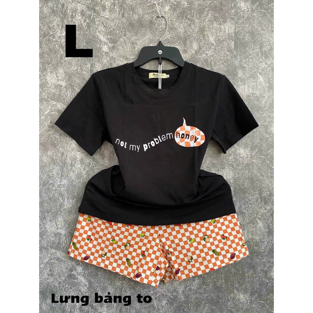 ĐỒ BỘ NỮ THUN COTTON MẶC NHÀ LOẠI 1 SIÊU RẺ SIÊU XỊN (ĐÙI DB53) SIZE L