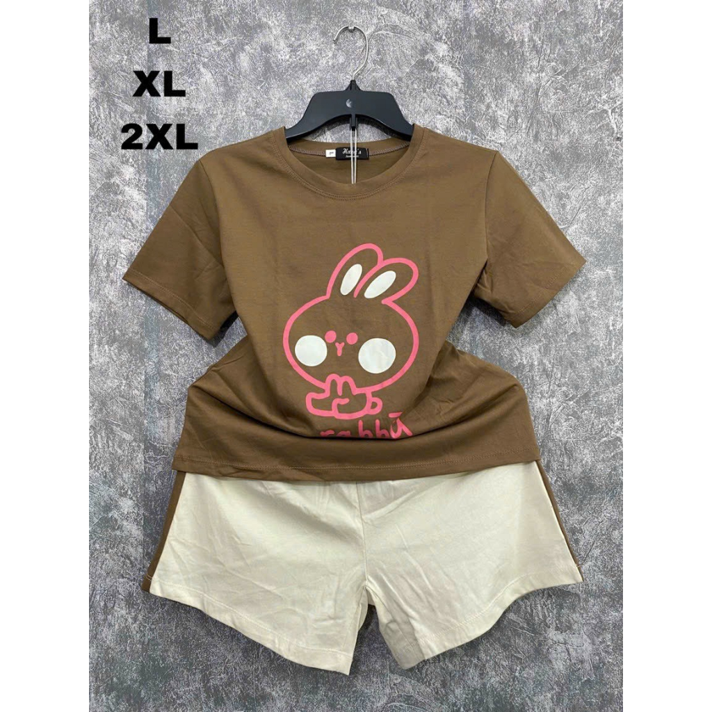 ĐỒ BỘ NỮ THUN COTTON MẶC NHÀ LOẠI 1 SIÊU RẺ SIÊU XỊN (ĐÙI DB56) SIZE L