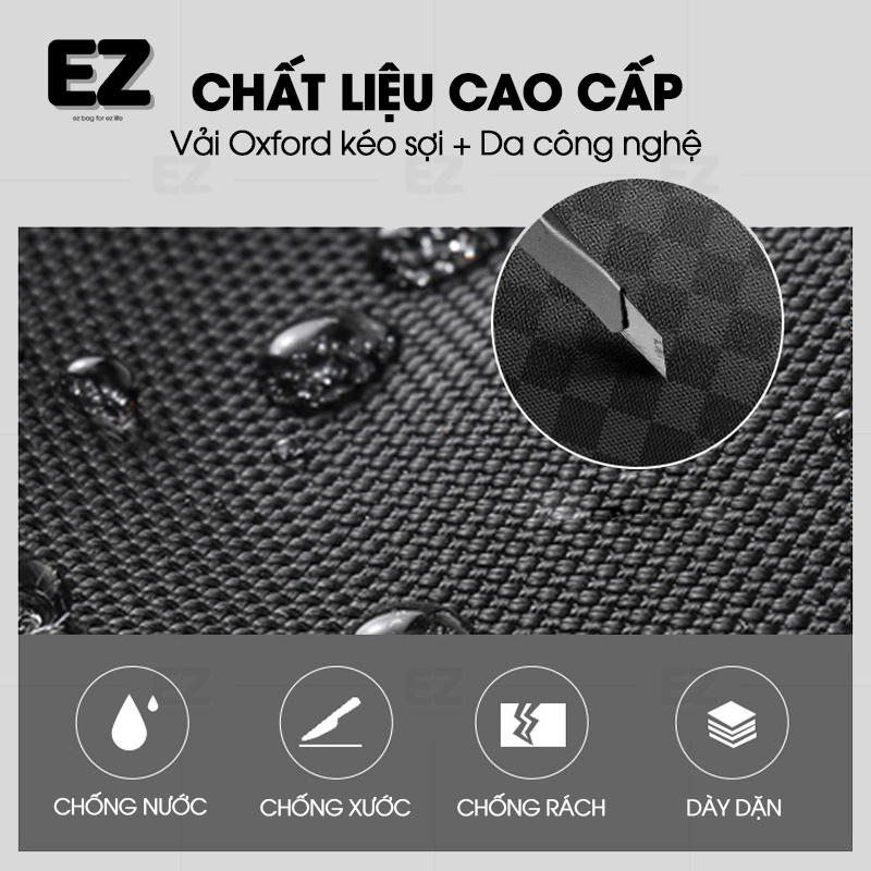 Balo đi học da họa tiết caro thời trang , Cặp da đi học đựng laptop 15.6 inch , Balo da PU cao cấp mã BLD20CARO