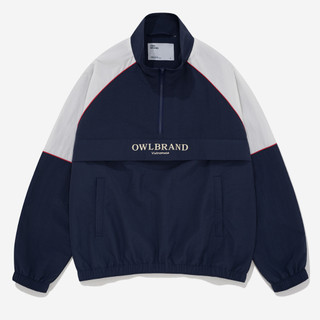 Áo khoác dù Owlbrand Halfzip/Navy