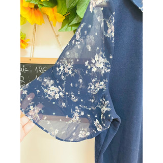 [FREESIZE,BIGSIZE] Đầm Mini Hàn, Voan Phối Thun Len, 2hand