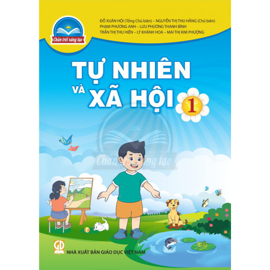 Sách - Tự nhiên vầ xã hội Lớp 1 - Chân trời Kèm 1 tờ Thời Khóa Biểu