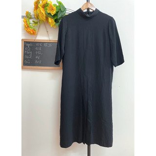 [FREESIZE,BIGSIZE] Đầm Công Sở Nhật Dáng Dài, Hai Lớp, Có Độn Vai, New Tag