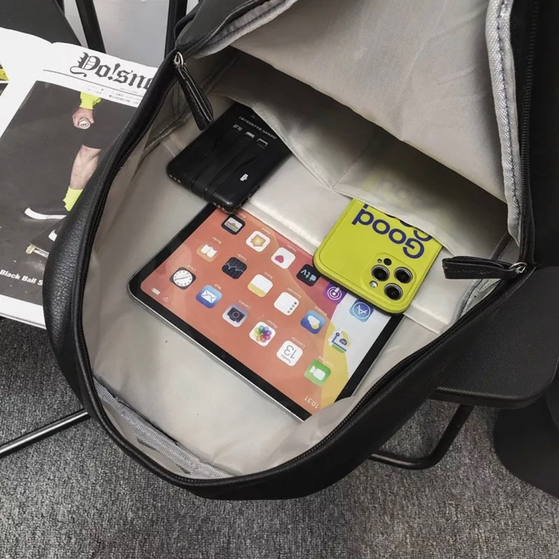 Balo Da PU thời trang nam nữ chống nước cao cấp