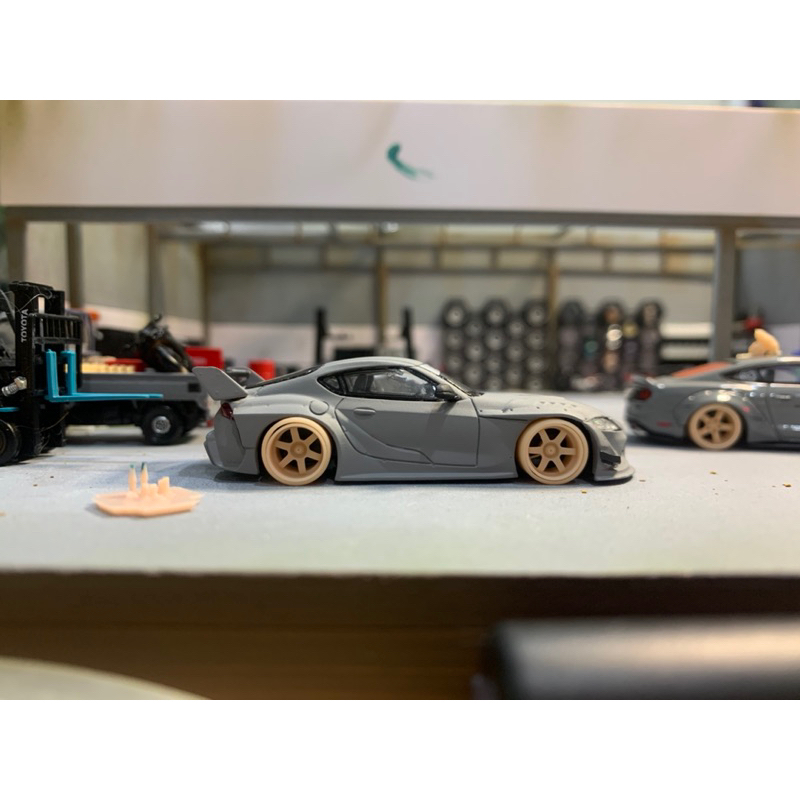 Bánh xe 1/64 thay thế cho mô hình 1:64
