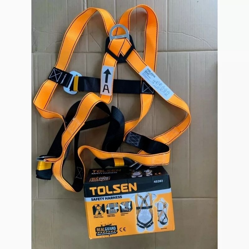 Dây đai an toàn TOLSEN 45261 - dây đai bảo hộ leo trèo trên cao
