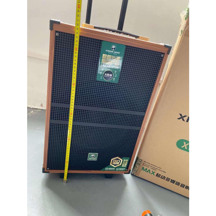 Loa kẹo kéo karaoke hãng Xiong Mao XM-652 + kèm 2 Mic hát - hát siêu hay