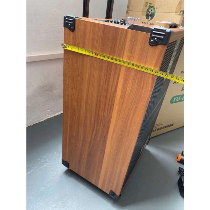 Loa kẹo kéo karaoke hãng Xiong Mao XM-652 + kèm 2 Mic hát - hát siêu hay