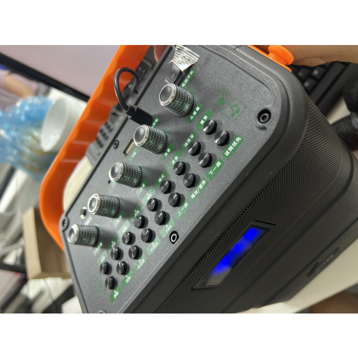 Loa karaoke Bluetooth Amoi TC-16 + kèm 2 mic hát