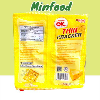 Bánh Quy OK THIN Cracker Thái Lan 256G