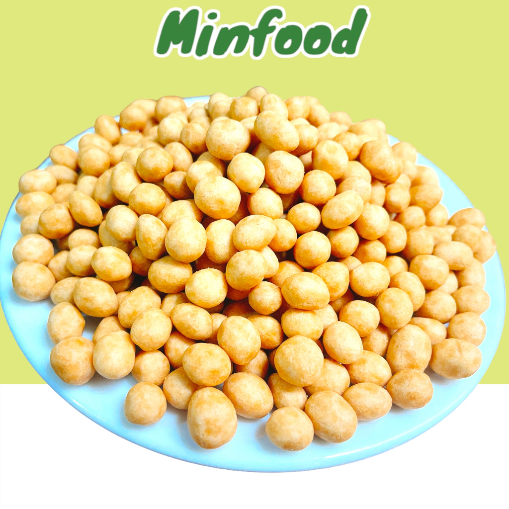 Đậu Phộng Da Cá Nước Cốt Dừa Minfood giòn ngon bổ dưỡng 500G/1KG