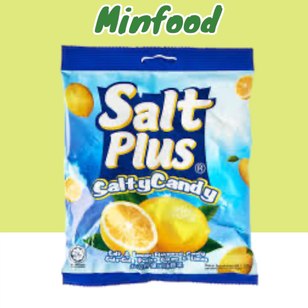 Kẹo Chanh Muối Salt Plus Malaysia Gói 120G