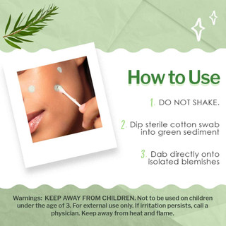 [BILL MỸ ĐI AIR]_Lotion chấm mụn Bye Bye Blemish drying lotion tea tree oil 1Oz 30ml (Chai)