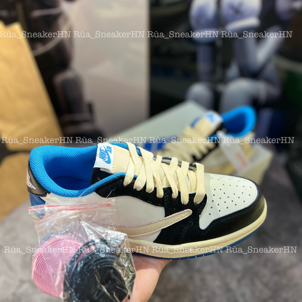 Siêu Phẩm Giày Thể Thao Sneaker J/D Tra/Vis Xanh Thấp Siêu Hot Cao Cấp Ảnh Thật