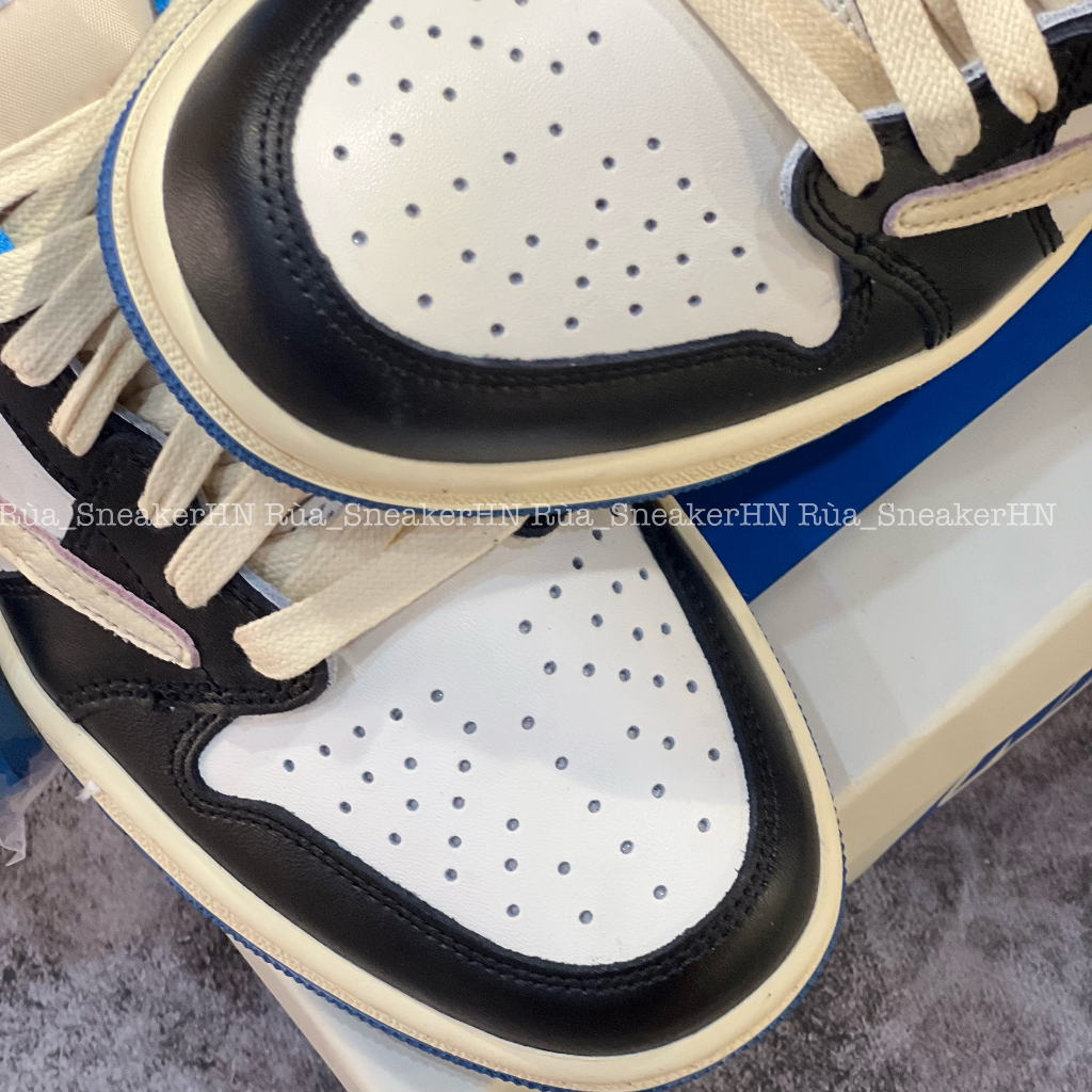 Siêu Phẩm Giày Thể Thao Sneaker J/D Tra/Vis Xanh Thấp Siêu Hot Cao Cấp Ảnh Thật