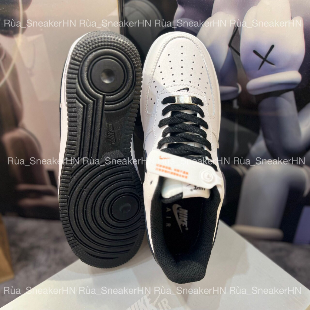 Siêu Phẩm Giày Thể Thao Sneaker A.F.1 Đen Trắng Gót Đen Siêu Hot Cao Cấp Ảnh Thật