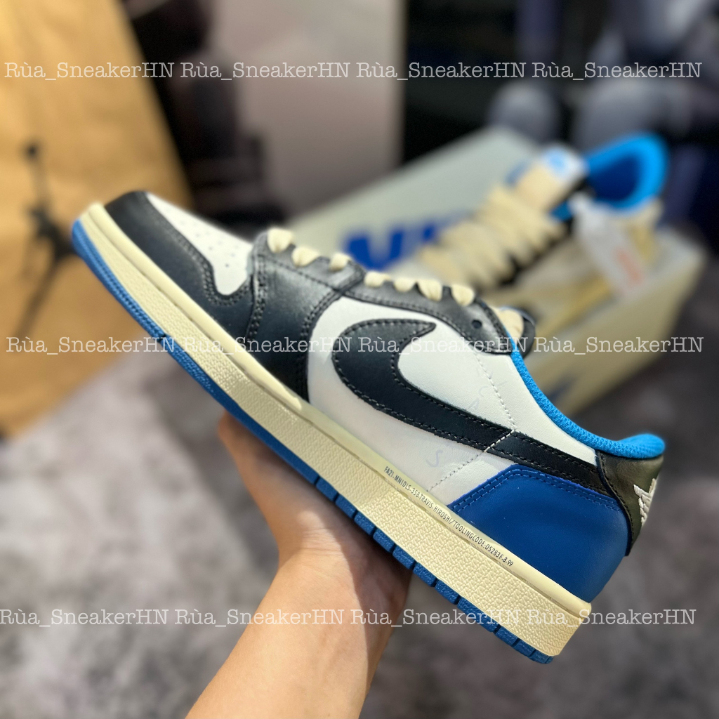 Siêu Phẩm Giày Thể Thao Sneaker J/D Tra/Vis Xanh Thấp Siêu Hot Cao Cấp Ảnh Thật