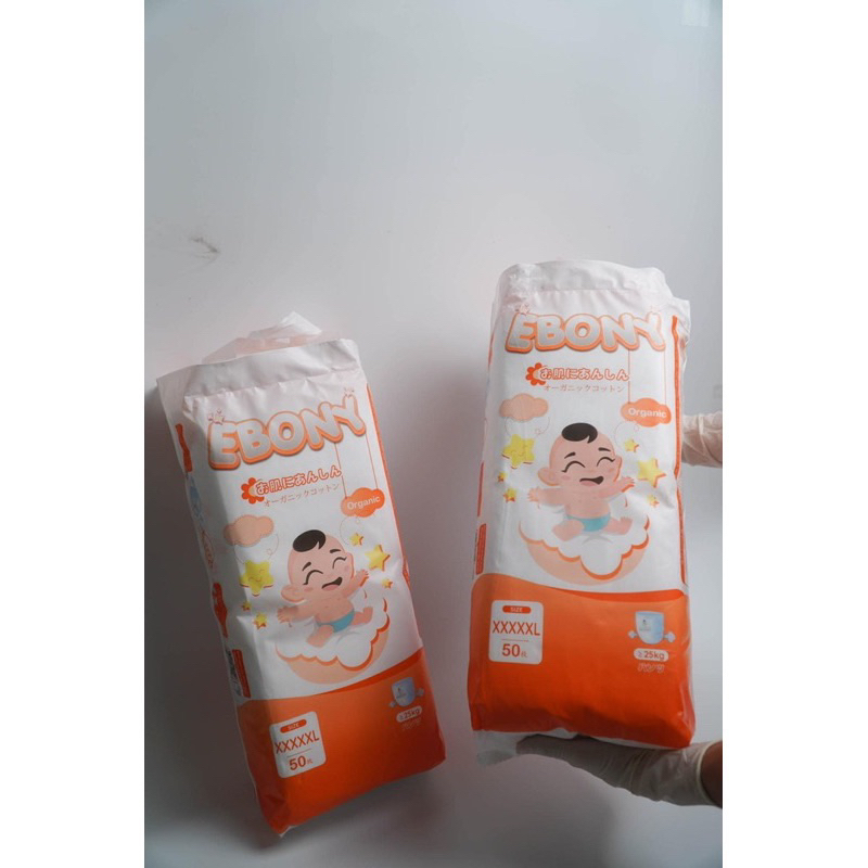 100m bỉm quần Ebony size M đến 5xl tặng thêm miếng