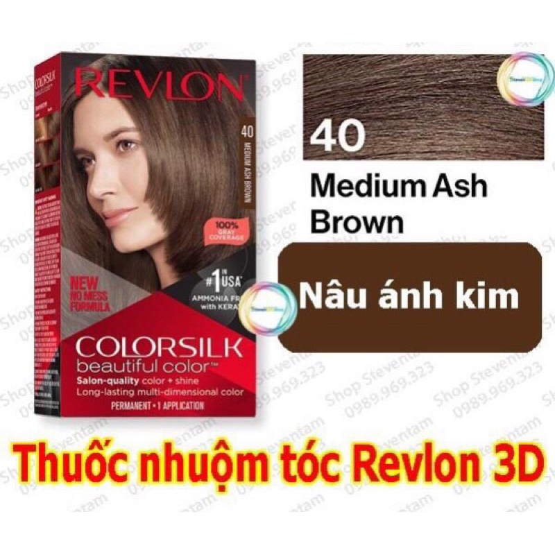 Nhuộm tóc Revelon đủ số