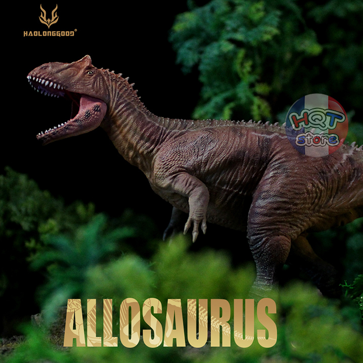 Mô hình Khủng Long Allosaurus Haolonggood tỉ lệ 1/35