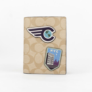 [Bao check chính hãng] Ví đựng hộ chiếu passport du lịch Coach Kate Spade bằng da xịn