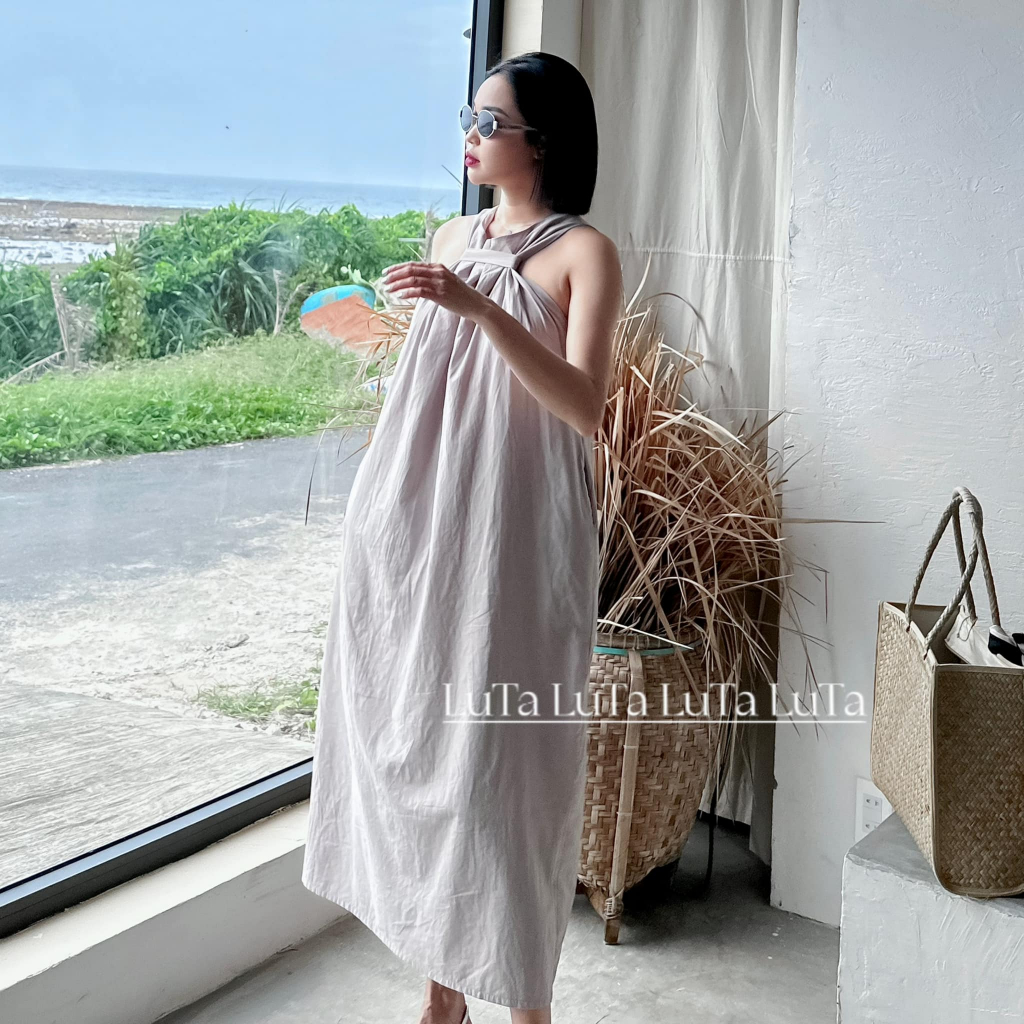 VÁY XÁM CHẤT LINEN