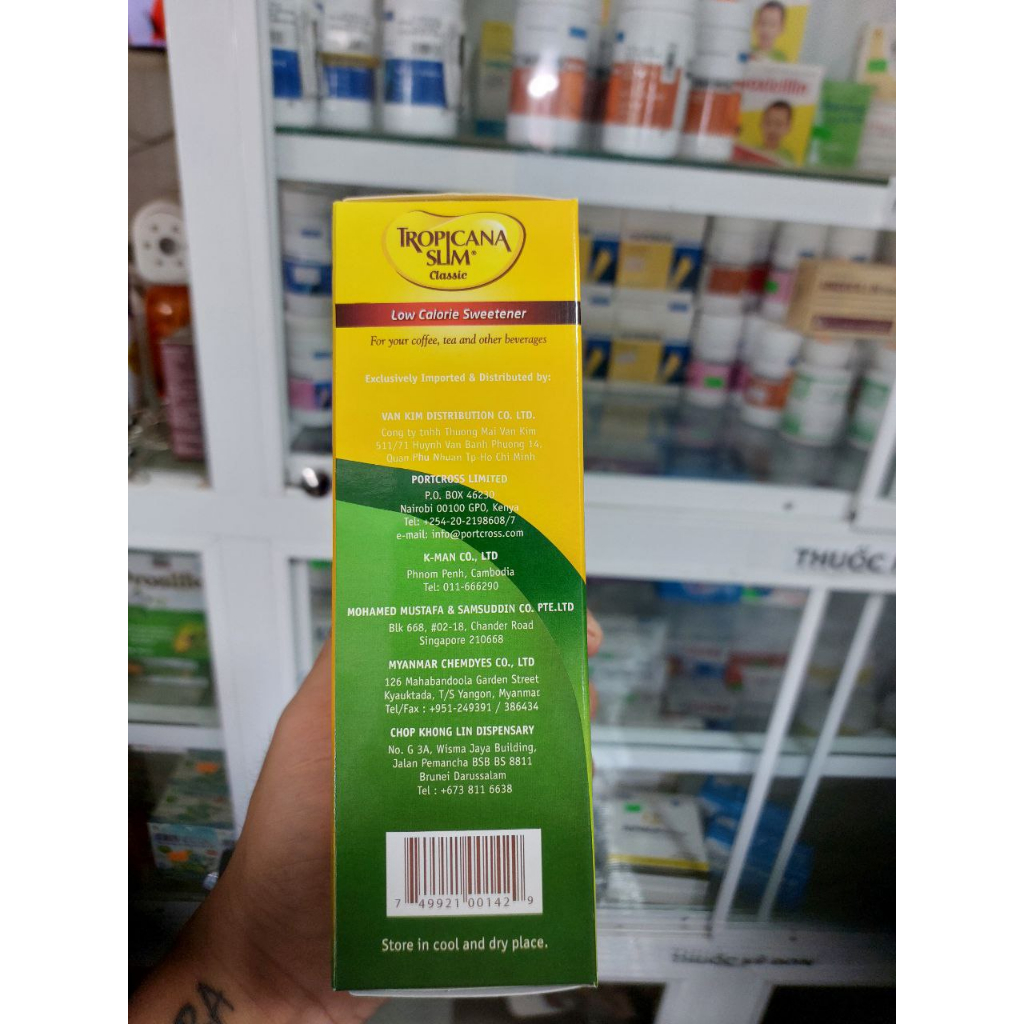 50 gói đường bắp Tropiuspha Slim - hỗ trợ người ăn kiêng, đái tháo đường, duy trì sức khoẻ lành mạnh