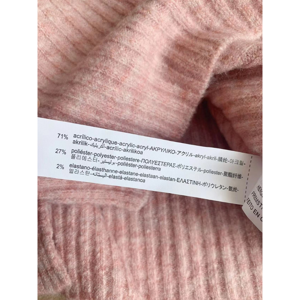 Áo Len Zara Màu Hồng