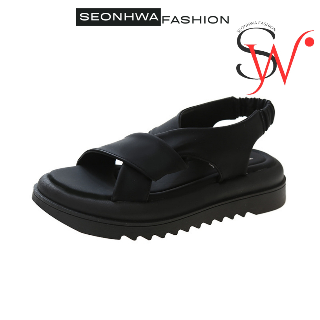 Giày sandal nữ thời trang SEONHWA cao 5cm chất da siêu mềm đẹp thời trang mới G229